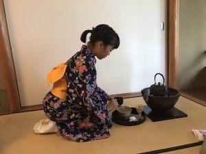 2017夏休み伝統文化　茶道